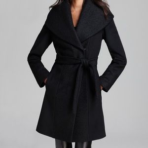 Calvin Klein belted wrap coat (never worn)